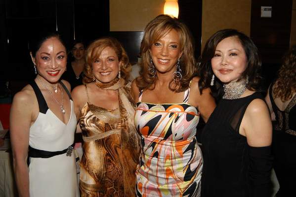 Elaine Okamura with her friends. 